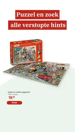 Bruna Suske en wiske Legpuzzel aanbieding