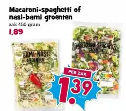 Boon`s Markt Macaroni-spaghetti of nasi-bami groenten aanbieding