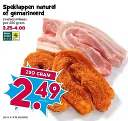 Boon`s Markt Speklappen naturel of gemarineerd aanbieding