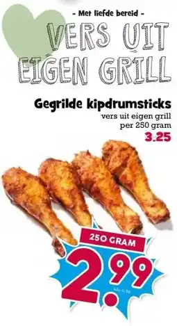 Boon`s Markt Gegrilde kipdrumsticks aanbieding
