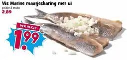 Boon`s Markt Vis Marine maatjesharing met ui aanbieding