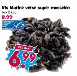 Boon`s Markt Vis Marine verse super mosselen aanbieding