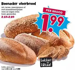 Boon`s Markt Boonacker vloerbrood aanbieding