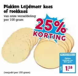 Boon`s Markt Plakken Leijdenaer kaas of rookkaas aanbieding