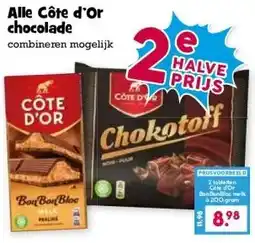 Boon`s Markt Alle Côte d'Or chocolade aanbieding