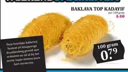 Boon`s Markt BAKLAVA TOP KADAYIF aanbieding