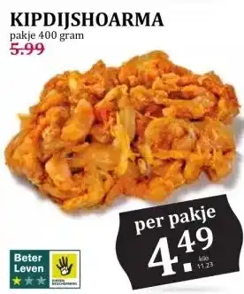 Boon`s Markt KIPDIJSHOARMA aanbieding