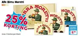 Boon`s Markt Alle Birra Moretti aanbieding