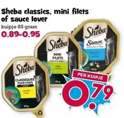 Boon`s Markt Sheba classics, mini filets of sauce lover aanbieding