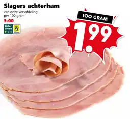 Coop Slagers achterham aanbieding