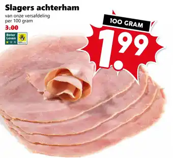 Coop Slagers achterham aanbieding