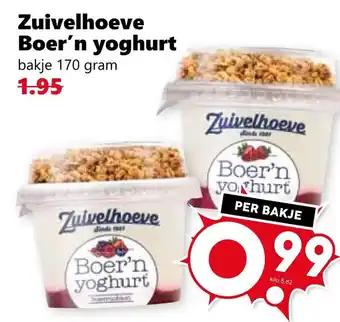 Coop Zuivelhoeve Boer'n yoghurt aanbieding
