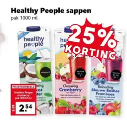 Coop Healthy People sappen aanbieding