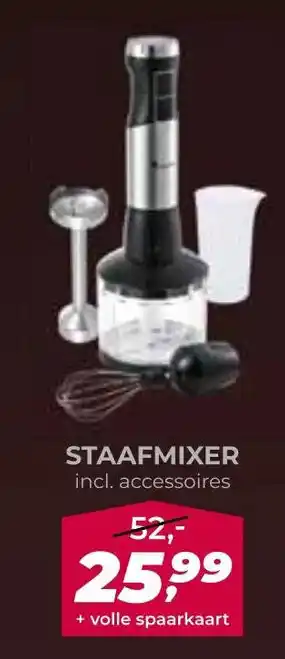 Coop Staafmixer aanbieding