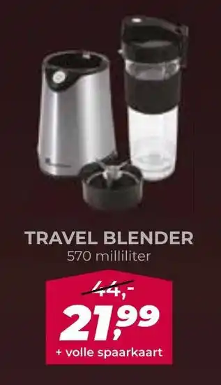 Coop Travel Blender aanbieding