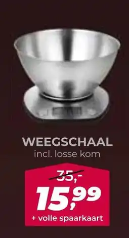 Coop Weegschaal aanbieding