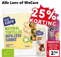 Coop Alle Leev of WeCare aanbieding