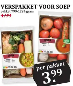 Coop Verspakket Voor Soep aanbieding