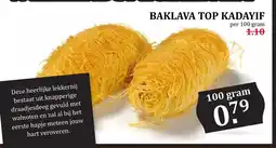 Coop Baklava Top Kadayif aanbieding