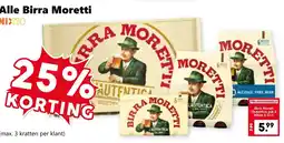 Coop Alle Birra Moretti aanbieding