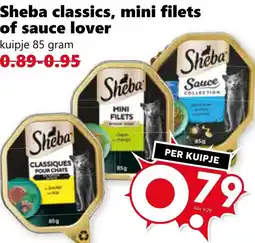 Coop Sheba classics, mini filets of sauce lover aanbieding