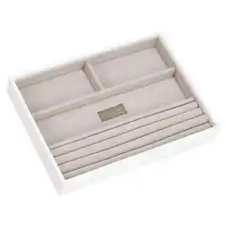 Douglas Stackers White & Grey Classic 4-Section aanbieding