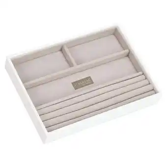Douglas Stackers White & Grey Classic 4-Section aanbieding