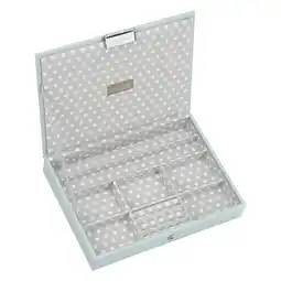 Douglas Stackers Aqua & Grey Classic Lidded aanbieding