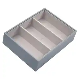 Douglas Stackers Deep 3-Section Dusky Blue & Grey aanbieding