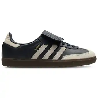 Foot Locker Adidas Samba Sneakers Dames - Blauw - Maat 37 1/3 - Leer aanbieding