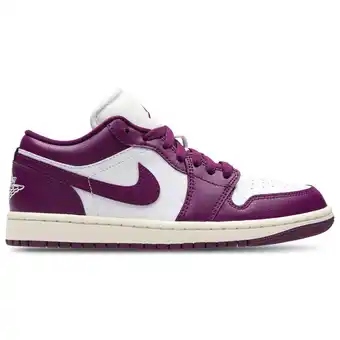 Foot Locker Jordan Aj1 Low Sneakers Dames - Wit - Maat 37.5 - Leer aanbieding