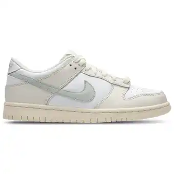 Foot Locker Nike Dunk Kindersneakers - Wit - Maat 37.5 - Leer aanbieding