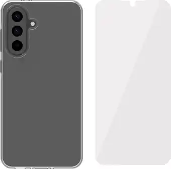 Coolblue BlueBuilt Protective Back Cover Samsung Galaxy A56 Transparant + Screenprotector Glas aanbieding