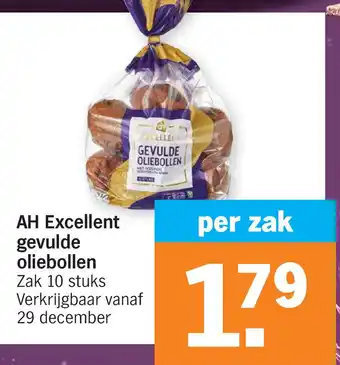 Albert Heijn AH Excellent gevulde oliebollen aanbieding