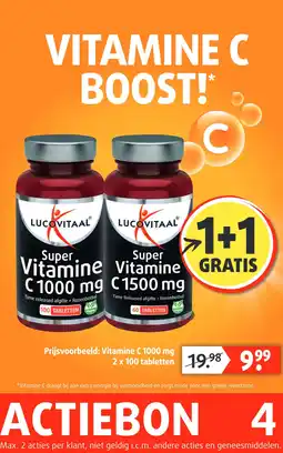 Lucovitaal Super Vitamine C 1000 mg aanbieding
