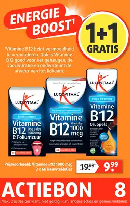 Lucovitaal Vitamine B12 aanbieding