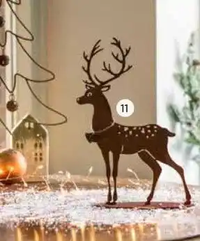 Intratuin Hert. Metaal, roest. aanbieding