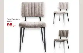 IN.HOUSE Stoel Dominta aanbieding