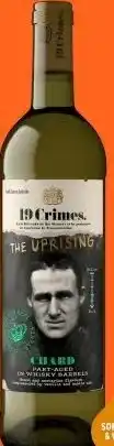 Gall & Gall 19 Crimes Uprising Chard 75CL aanbieding