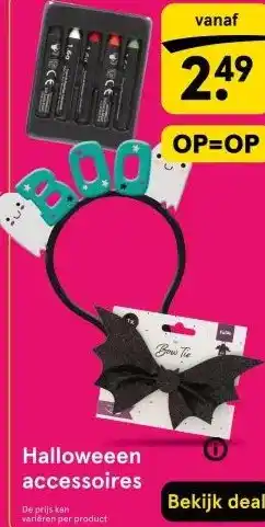 Etos Halloweeen accessoires aanbieding