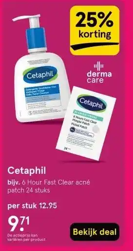 Etos Cetaphil aanbieding
