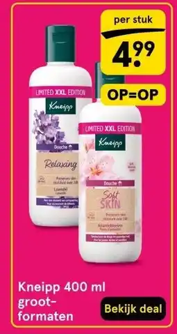Etos Kneipp 400 ml groot-formaten aanbieding
