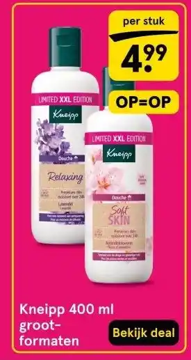 Etos Kneipp 400 ml groot-formaten aanbieding