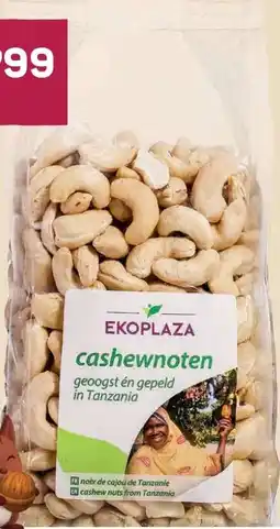 Ekoplaza Ekoplaza AFRIKAANSE CASHEWNOTEN aanbieding