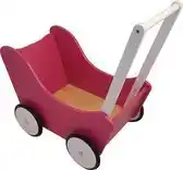 Bol.com Playwood - Houten Poppenwagen fuchsia roze aanbieding