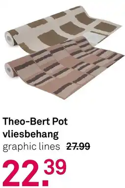 Karwei Theo-Bert Pot vliesbehang aanbieding