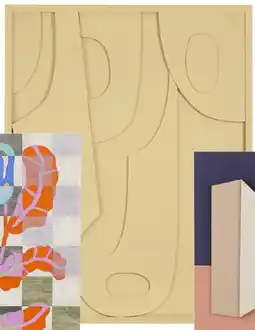 Karwei Muurdecoratie Licht bruin aanbieding