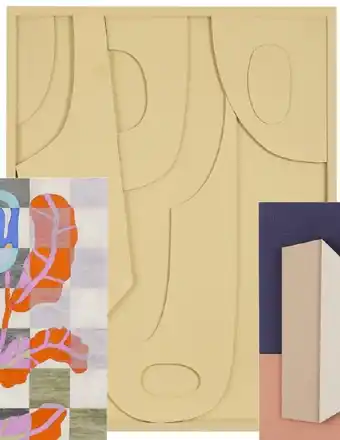 Karwei Muurdecoratie Licht bruin aanbieding