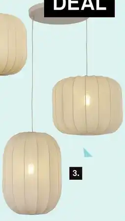 Karwei KARWEI hanglamp Evi, 2-lichts aanbieding