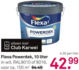 Karwei Flexa Powerdek aanbieding